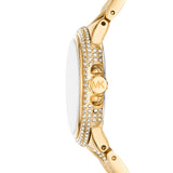 Buy Shop Michael Kors Camile Analog White Dial Gold Steel Strap Watch for Women - MK4801 USA Online