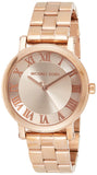 Buy Shop Michael Kors Norie Rose Gold Dial Rose Gold Steel Strap Watch for Women - MK3561 USA Online