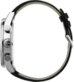 Buy Shop Hugo Boss Casual Chronograph Silver Dial Black Leather Strap Watch For Men - HB1512880 USA Online