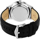 Buy Shop Fossil Neutra Minimalist Moonphase Black Dial Black Leather Strap Watch for Men - FS5904 USA Online