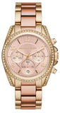 Buy Shop Michael Kors Blair Chronograph Rose Gold Dial Two Tone Steel Strap Watch for Women - MK6316 USA Online