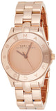 Buy Shop Marc Jacobs Blade Rose Gold Dial Rose Gold Steel Strap Watch for Women - MBM3127 USA Online