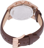Buy Shop Fossil Grant Chronograph Blue Dial Brown Leather Strap Watch for Men - FS5068 USA Online