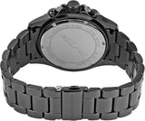 Buy Shop Michael Kors Everest Chronograph Black Dial Grey Steel Strap Watch For Women - MK6974 USA Online