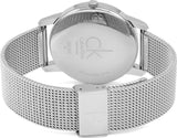 Buy Shop Calvin Klein City Chronograph White Dial Silver Mesh Bracelet Watch for Men - K2G2G126 USA Online