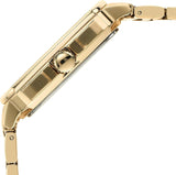 Buy Shop Fossil Inscription Automatic Skeleton Black Dial Gold Steel Strap Watch for Men - BQ2573 USA Online