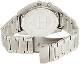 Buy Shop Tommy Hilfiger Deacan Blue Dial Silver Steel Strap Watch for Men - 1791551 USA Online