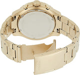 Buy Shop Fossil FB-03 Chronograph Black Dial Gold Steel Strap Watch for Men - FS5727 USA Online