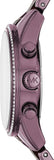 Buy Shop Michael Kors Ritz Chronograph Purple Dial Purple Steel Strap Watch For Women - MK6720 USA Online