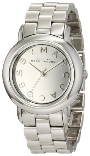 Buy Shop Marc Jacobs Marci Silver Dial Silver Steel Strap Watch for Women - MBM3097 USA Online