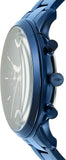 Buy Shop Fossil Neutra Chronograph Blue Dial Blue Steel Strap Watch for Men - FS5826 USA Online