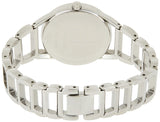 Buy Shop Calvin Klein Stately Black Dial Silver Steel Strap Watch for Women - K3G23121 USA Online