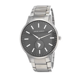 Buy Shop Emporio Armani Renato Quartz Black Dial Silver Steel Strap Watch For Men - AR11118 USA Online