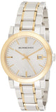Buy Shop Burberry The City White Dial Two Tone Steel Strap Watch for Women - BU9115 USA Online