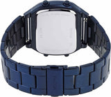 Buy Shop Fossil Retro Analog-Digital Black Dial Blue Steel Strap Watch for Men - FS5896 USA Online