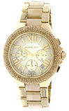 Buy Shop Michael Kors Camille Gold Dial Gold Steel Strap Watch for Women - MK5902 USA Online