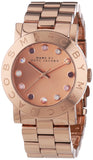 Buy Shop Marc Jacobs Amy Dexter Rose Gold Dial Rose Gold Steel Strap Watch for Women - MBM3216 USA Online