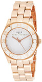 Buy Shop Marc Jacobs Blade White Dial Gold Steel Strap Watch for Women - MBM3075 USA Online
