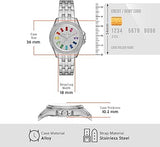 Buy Shop Michael Kors Pilot Quartz Silver Dial Silver Steel Strap Watch For Women - MK7368 USA Online