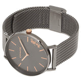 Buy Shop Coach Perry Grey Dial Grey Mesh Bracelet Watch for Women - 14503127 USA Online
