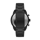 Buy Shop Fossil Bronson Chronograph Black Dial Black Steel Strap Watch for Men - FS5712 USA Online