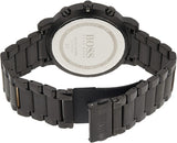 Buy Shop Hugo Boss One Chronograph Black Dial Black Steel Strap Watch For Men - 1514001 USA Online
