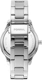 Buy Shop Fossil Stella Sport Multifunction Silver Dial Silver Steel Strap Watch for Women - ES5108 USA Online