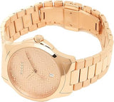 Gucci G Timeless Quartz Gold Dial Gold Steel Strap Watch For Women - YA126482