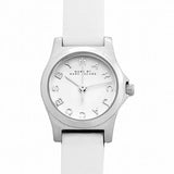 Buy Shop Marc Jacobs Henry Dinky White Dial White Leather Strap Watch for Women - MBM1234 USA Online