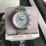 Buy Shop Michael Kors Ritz White Dial Silver Stainless Steel Strap Watch for Women - MK5020 USA Online