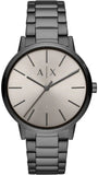 Armani Exchange Cayde Analog Grey Dial Grey Steel Strap Watch For Men - AX2722