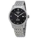 Buy Shop Tissot Le Locle Automatic Black Dial Silver Steel Strap Watch For Men - T006.408.11.057.00 USA Online