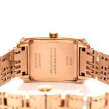 Buy Shop Burberry Nova Check Quartz Rose Gold Dial Rose Gold Steel Strap Watch for Women - BU1578 USA Online