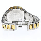 Buy Shop Versace Dylos Chronograph Silver Dial Two Tone Steel Strap Watch for Men - VQC030015 USA Online