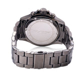 Buy Shop Michael Kors Everest Chronograph Black Dial Grey Steel Strap Watch For Women - MK6974 USA Online