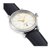 Buy Shop Maserati Epoca White Dial Black Leather Strap Watch For Men - R8851118002 USA Online