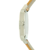 Buy Shop Burberry The City Silver Dial Brown Leather Strap Watch for Women - BU9025 USA Online