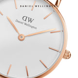 Buy Shop Daniel Wellington Roselyn 3A Petite White Dial Red NATO Strap Watch For Women - DW00100293 USA Online