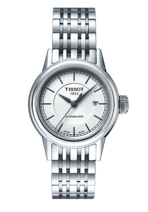 Buy Shop Tissot Carson Powermatic 80 Silver Dial Silver Steel Strap Watch For Men - T085.407.11.011.00 USA Online