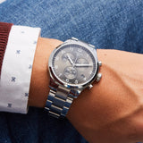 Buy Shop Tissot T Classic Chrono XL Black Dial Silver Steel Strap Watch For Men - T116.617.11.057.01 USA Online