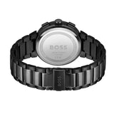 Buy Shop Hugo Boss One Chronograph Black Dial Black Steel Strap Watch For Men - 1514001 USA Online