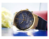 Buy Shop Salvatore Ferragamo Sapphire Chrono Blue Dial Blue Silicone Strap Watch for Men - SFME00221 USA Online