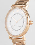 Buy Shop Marc Jacobs Roxy White Dial Rose Gold Steel Strap Watch for Women - MJ3523 USA Online