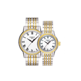 Buy Shop Tissot T Classic Carson Quartz White Dial Two Tone Steel Strap Watch for Men - T085.410.22.013.00 USA Online