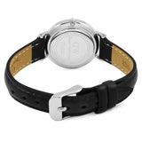 Buy Shop Daniel Wellington Classic Petite Sheffield Black Dial Black Leather Strap Watch For Women - DW00100236 USA Online