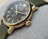 Buy Shop Marc Jacobs Baker Olive Dial Olive Leather Strap Watch for Women - MBM1330 USA Online