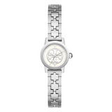 Buy Shop Tory Burch Reva Silver Dial Silver Steel Strap Watch for Women - TBW4044 USA Online