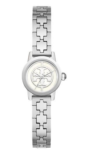 Buy Shop Tory Burch Reva Silver Dial Silver Steel Strap Watch for Women - TBW4044 USA Online