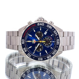 Buy Shop Tag Heuer Formula 1 Red Bull Racing Chronograph Blue Dial Silver Steel Strap Watch for Men - CAZ101AK.BA0842 USA Online