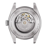 Buy Shop Tissot Gentleman Powermatic 80 Silicium Black Dial Black Leather Strap Watch For Men - T127.407.16.051.00 USA Online